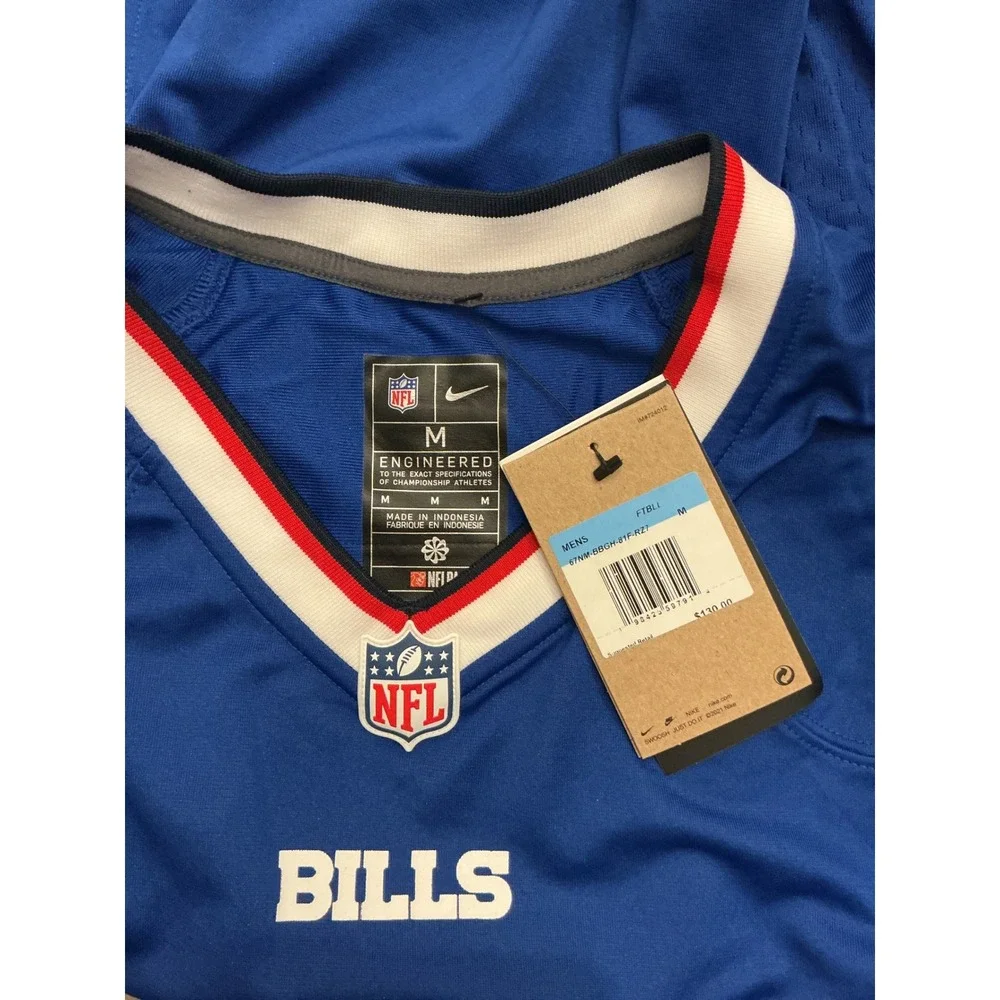 Nike Buffalo Bills Keon Coleman‎ #0 Jersey Blue Medium New With Tags